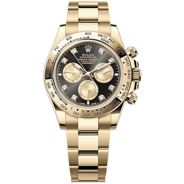 Rolex Daytona Black Yellow Gold 40mm