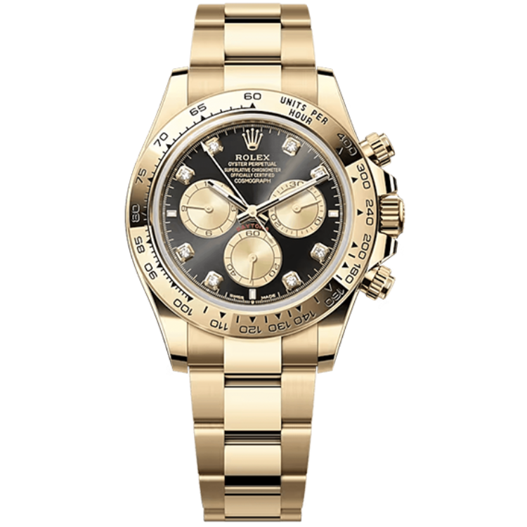 Rolex Daytona Black Yellow Gold 40mm - Image 1