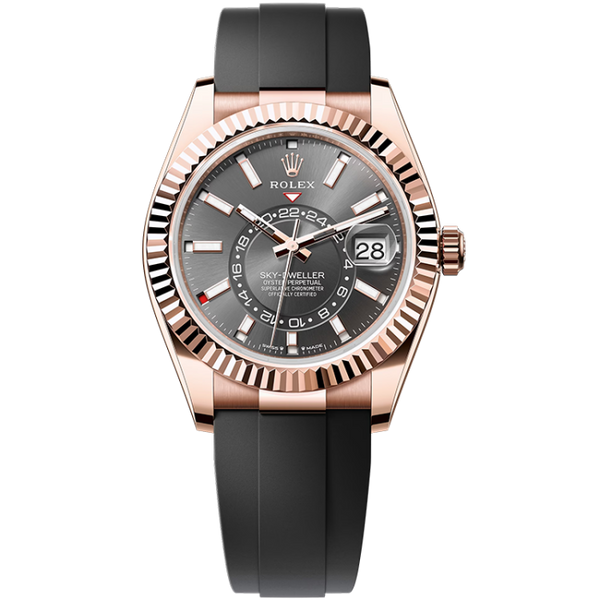 Rolex Sky-Dweller Grey Rubber 42mm