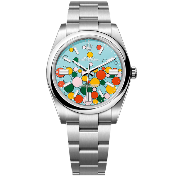 Rolex Oyster Perpetual Blue Steel 41mm