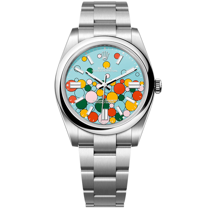 Rolex Oyster Perpetual Blue Steel 41mm - Image 1