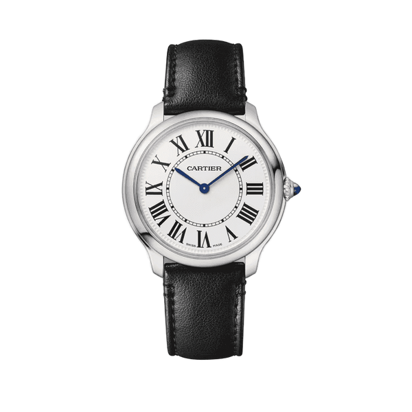 Cartier Ronde Must White Leather 29mm