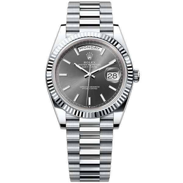 Rolex Day-Date Grey Platinum 40mm