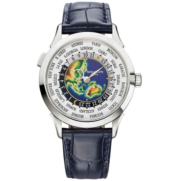 Patek Philippe Complications Blue Leather 38.5mm - Image 1