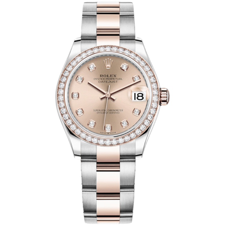 Rolex Datejust Rose Gold Two-Tone 31mm - Image 1