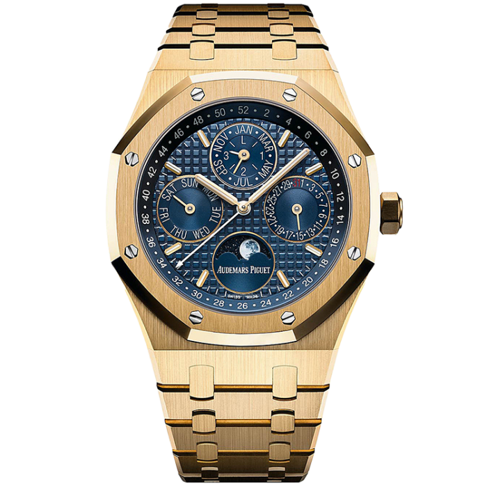 Audemars Piguet Royal Oak Blue Yellow Gold 41mm - Image 1