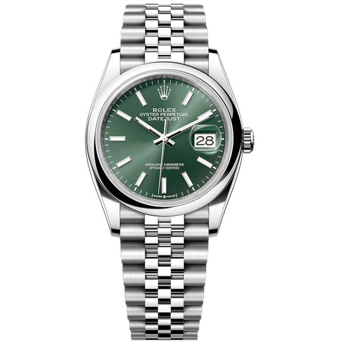 Rolex Datejust Green Steel 36mm - Image 1