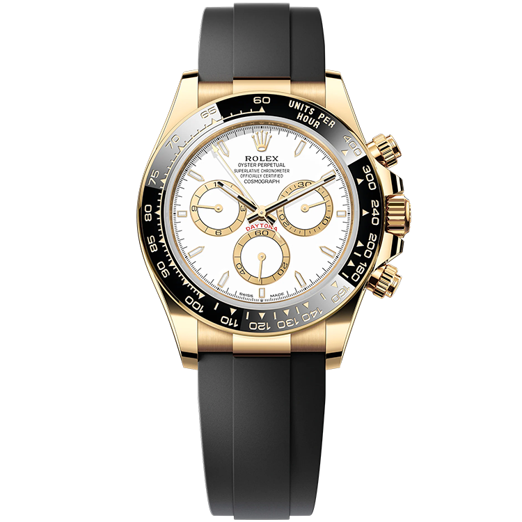Rolex Daytona White Rubber 40mm - Image 1