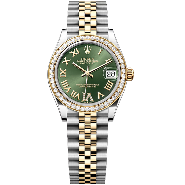Rolex Datejust Green Two-Tone 31mm