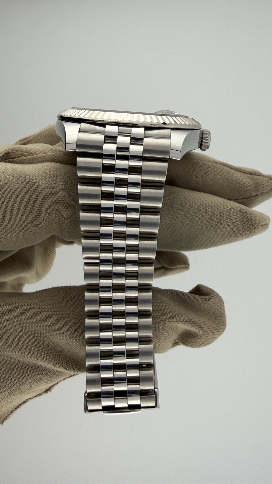 2023 Rolex Date-Just Black Stick 126334 (Watch, Card & Box) - Image 8
