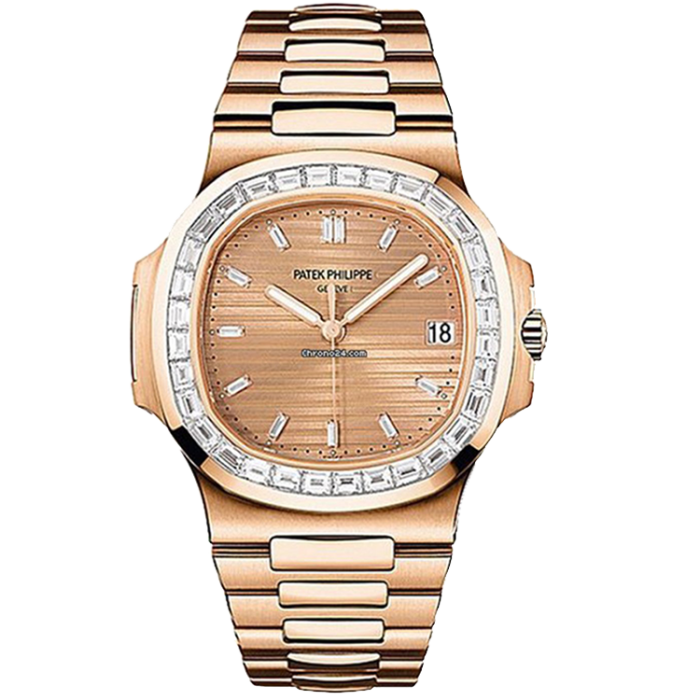 Patek Philippe Nautilus Champagne Rose Gold 40mm - Image 1