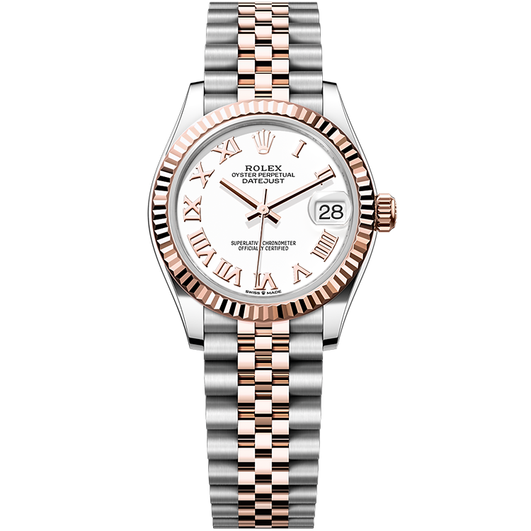 Rolex Datejust White Two-Tone 31mm - Image 1