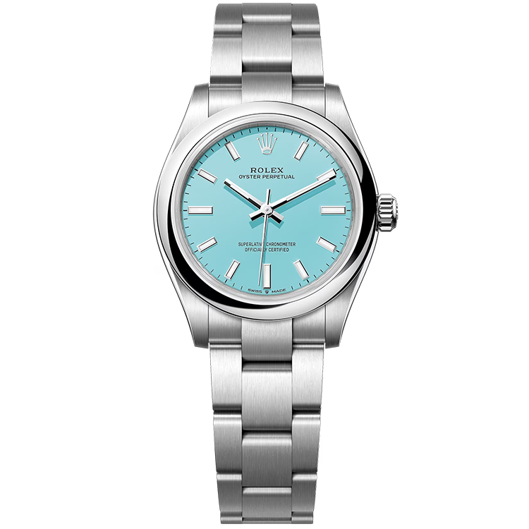Rolex Oyster Perpetual Blue Steel 31mm - Image 1