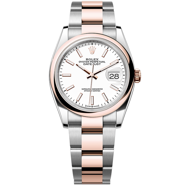 Rolex Datejust White Two-Tone 36mm