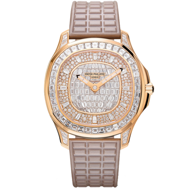 Patek Philippe Aquanaut Luce Diamond Pave Rubber 39mm