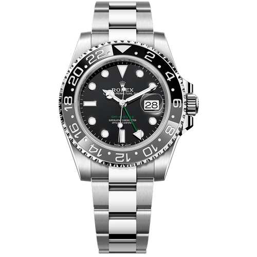"Bruce Wayne" Rolex GMT-Master II Black Steel 40mm