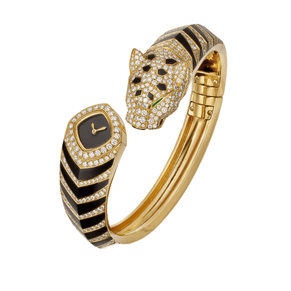 Cartier La Panthère Black Yellow Gold 18mm