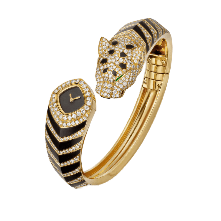 Cartier La Panthère Black Yellow Gold 18mm - Image 1