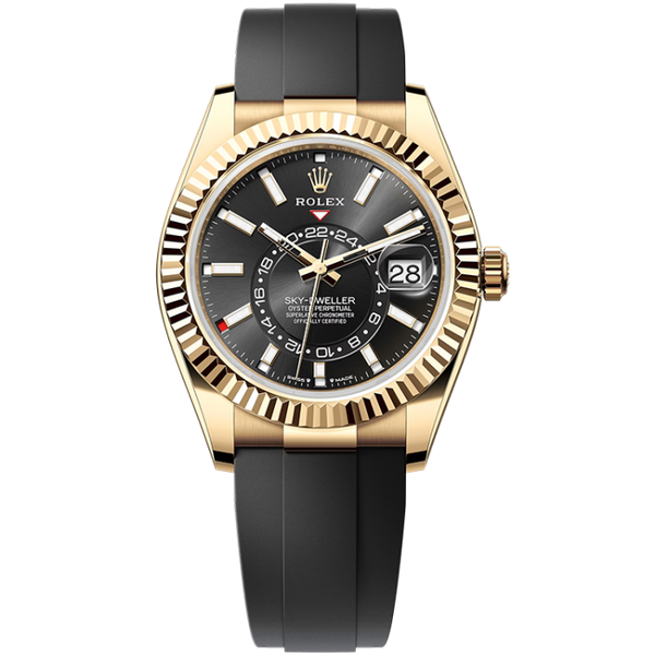 Rolex Sky-Dweller Black Rubber 42mm