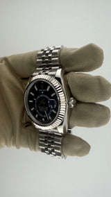 New 2023 Rolex Sky-Dweller Blue Dial 326934 (Watch,Box,Card,WT,Booklets) - Thumb 3