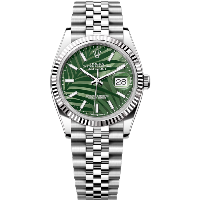 Rolex Datejust Green Steel 36mm - Image 1