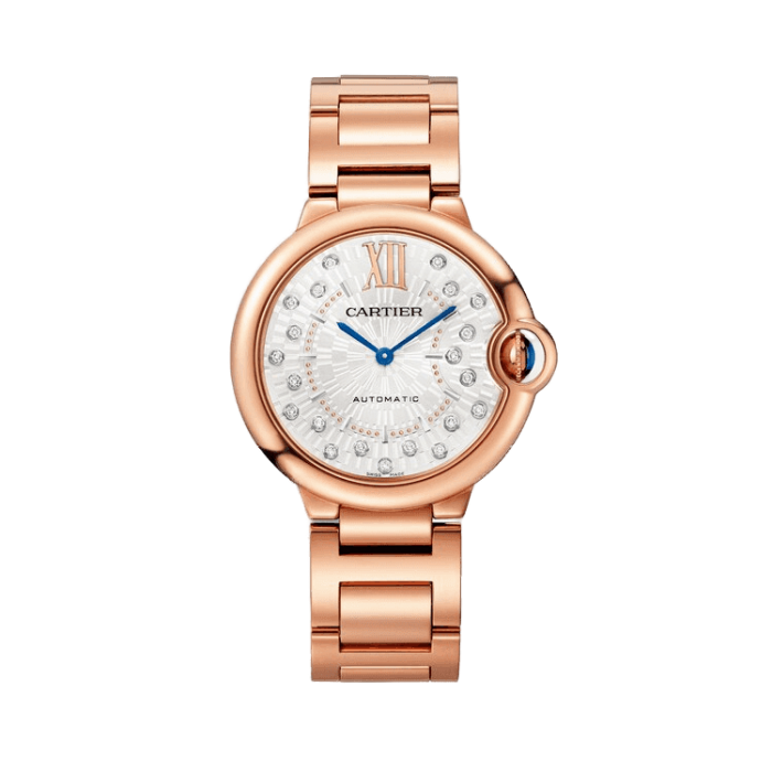 Cartier Ballon Bleu Medium White Rose Gold 36mm - Image 1