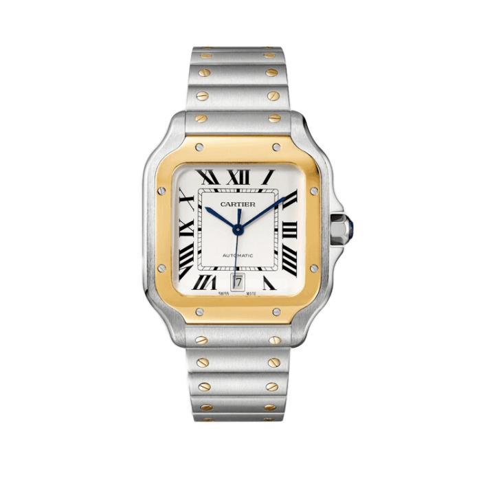 Cartier Santos De Cartier White Steel 39.8mm - Image 1