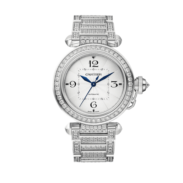 Cartier Pasha White White Gold 35mm