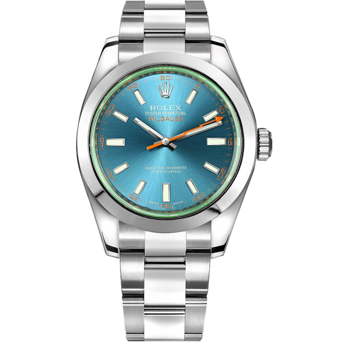 Rolex Milgauss Blue Steel 40mm - Image 1
