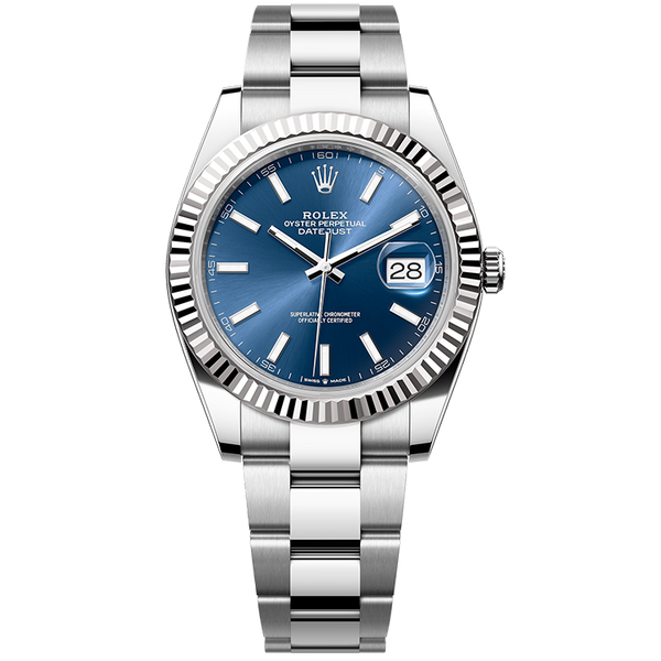 Rolex Datejust Blue Steel 41mm