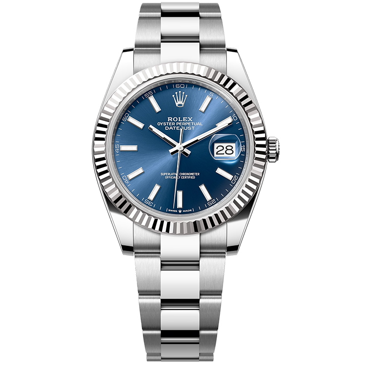 Rolex Datejust Blue Steel 41mm - Image 1