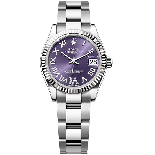 Rolex Datejust Purple Steel 31mm