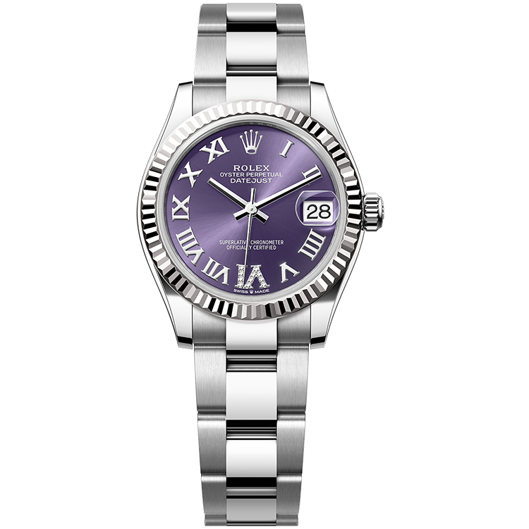Rolex Datejust Purple Steel 31mm - Image 1