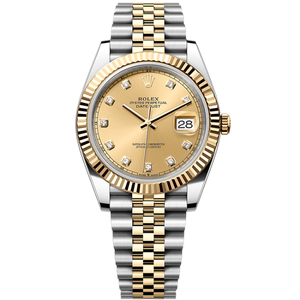 Rolex Datejust Champagne Two-Tone 41mm