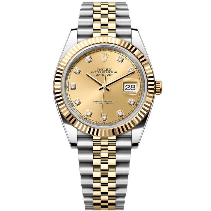 Rolex Datejust Champagne Two-Tone 41mm - Image 1