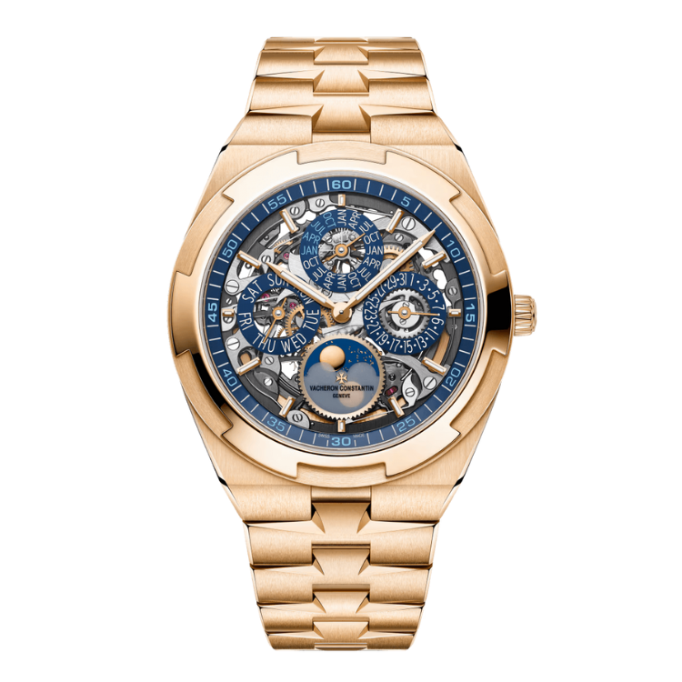 Vacheron Constantin Overseas Silver Rose Gold mm - Image 1
