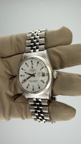 1975 Rolex Oyster Date 34 White Roman Dial 1500 (Watch, RSC & Box) - Thumb 3