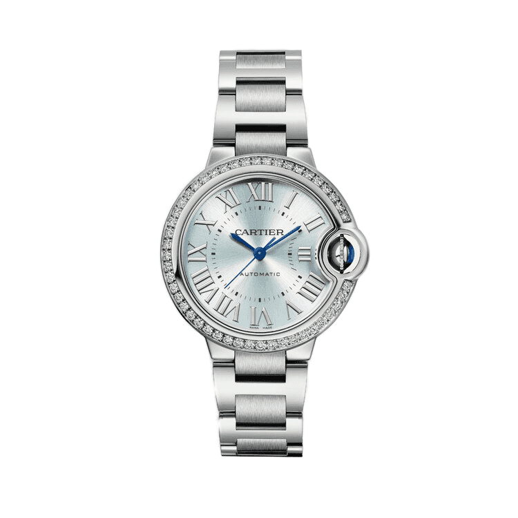 Cartier Ballon Bleu Small Blue Steel 33mm - Image 1