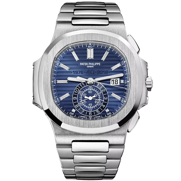 Patek Philippe Nautilus Blue White Gold 44mm