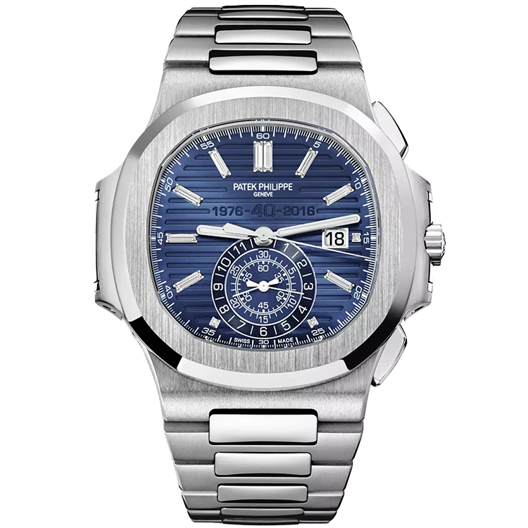 Patek Philippe Nautilus Blue White Gold 44mm - Image 1