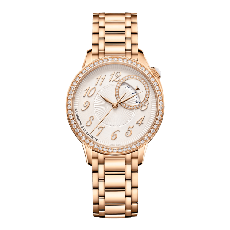 Vacheron Constantin Égérie Moon Phase Cream Pink Gold 35mm - Image 1