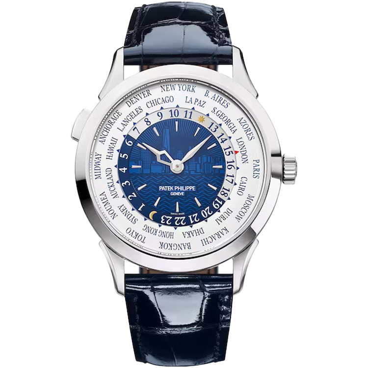 Patek Philippe Complications Blue Leather 38.5mm - Image 1
