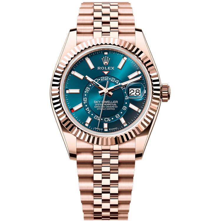 Rolex Sky-Dweller Blue Rose Gold 42mm - Image 1