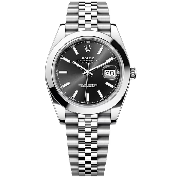 Rolex Datejust White Steel 41mm
