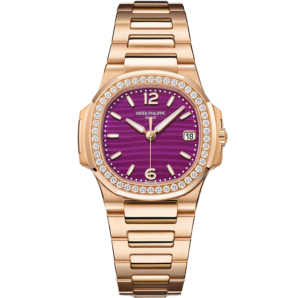 Patek Philippe Lady Nautilus Purple Rose Gold 32mm