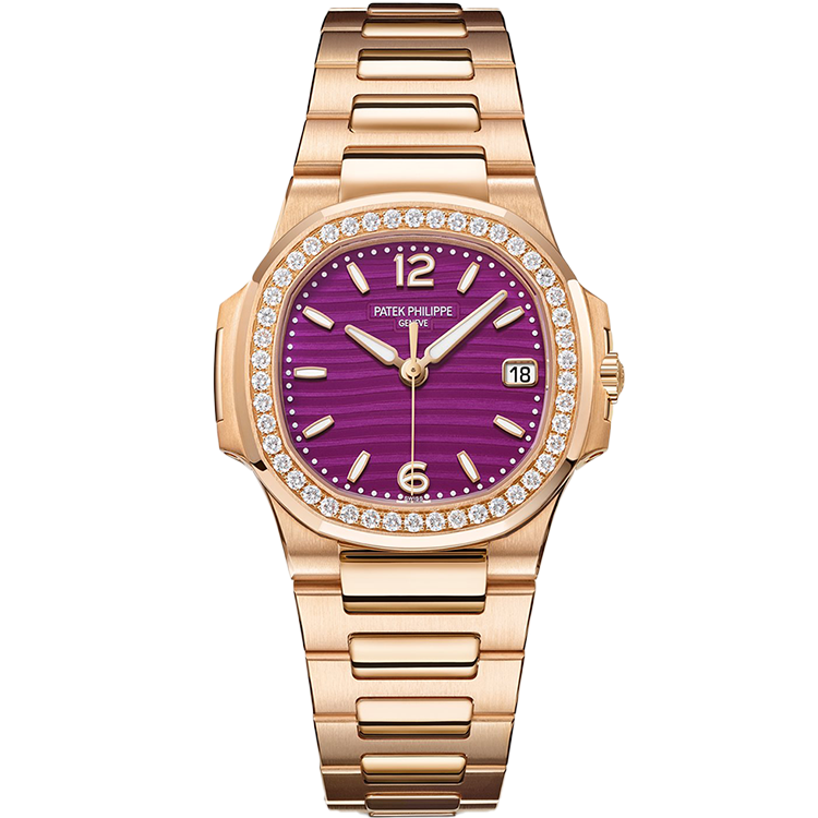 Patek Philippe Lady Nautilus Purple Rose Gold 32mm - Image 1