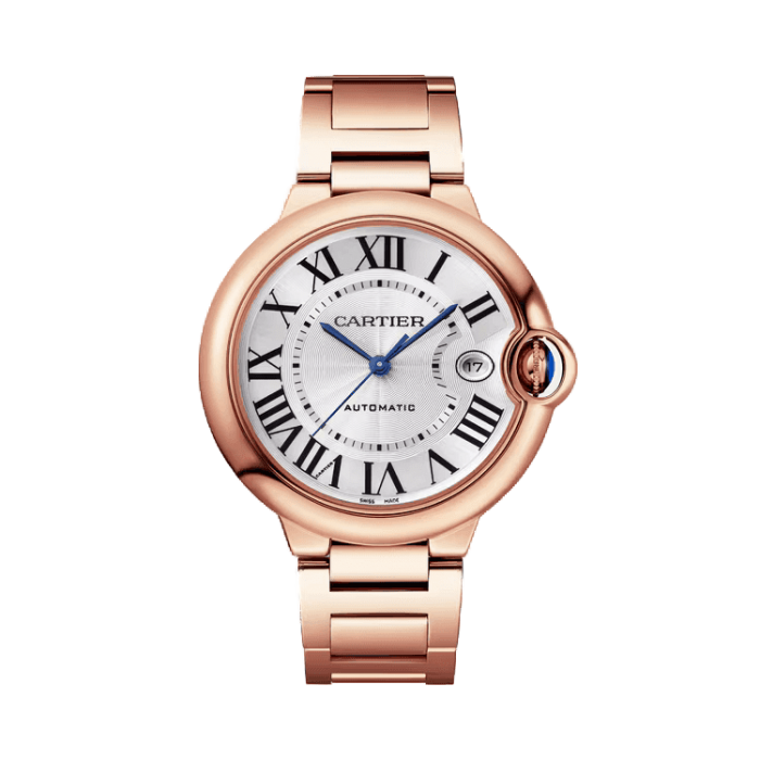Cartier Ballon Bleu Large Silver Rose Gold 40mm - Image 1