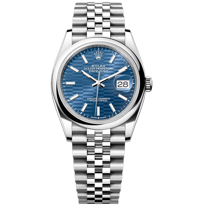 Rolex Datejust Blue Steel 36mm - Image 1