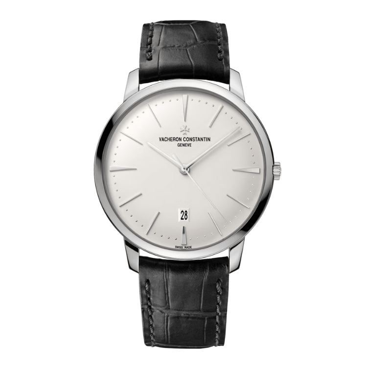 Vacheron Constantin Patrimony Silver Alligator Leather 40mm - Image 1
