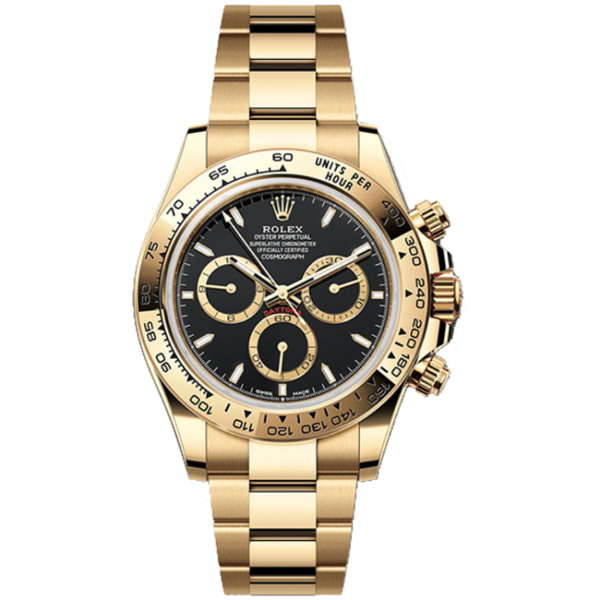 Rolex Daytona Black Yellow Gold 40mm